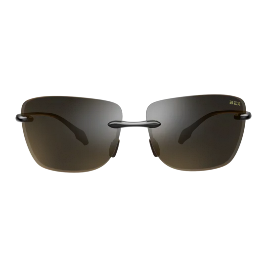BEX Black and Brown JaxynXL Sunglasses