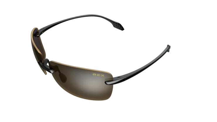 BEX Black and Brown JaxynXL Sunglasses