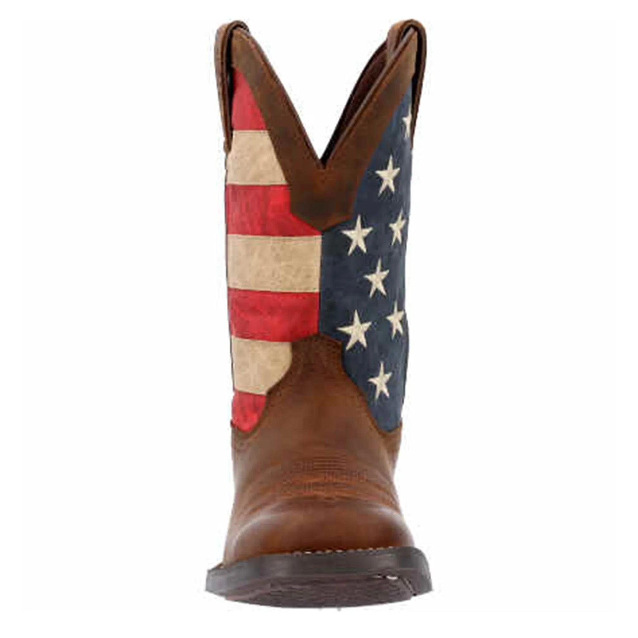 Durango Men's Brown W/Flag Boots