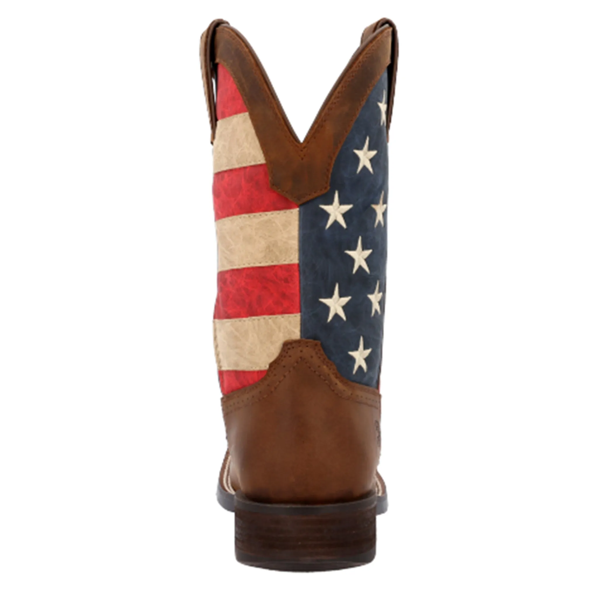 Durango Men's Brown W/Flag Boots