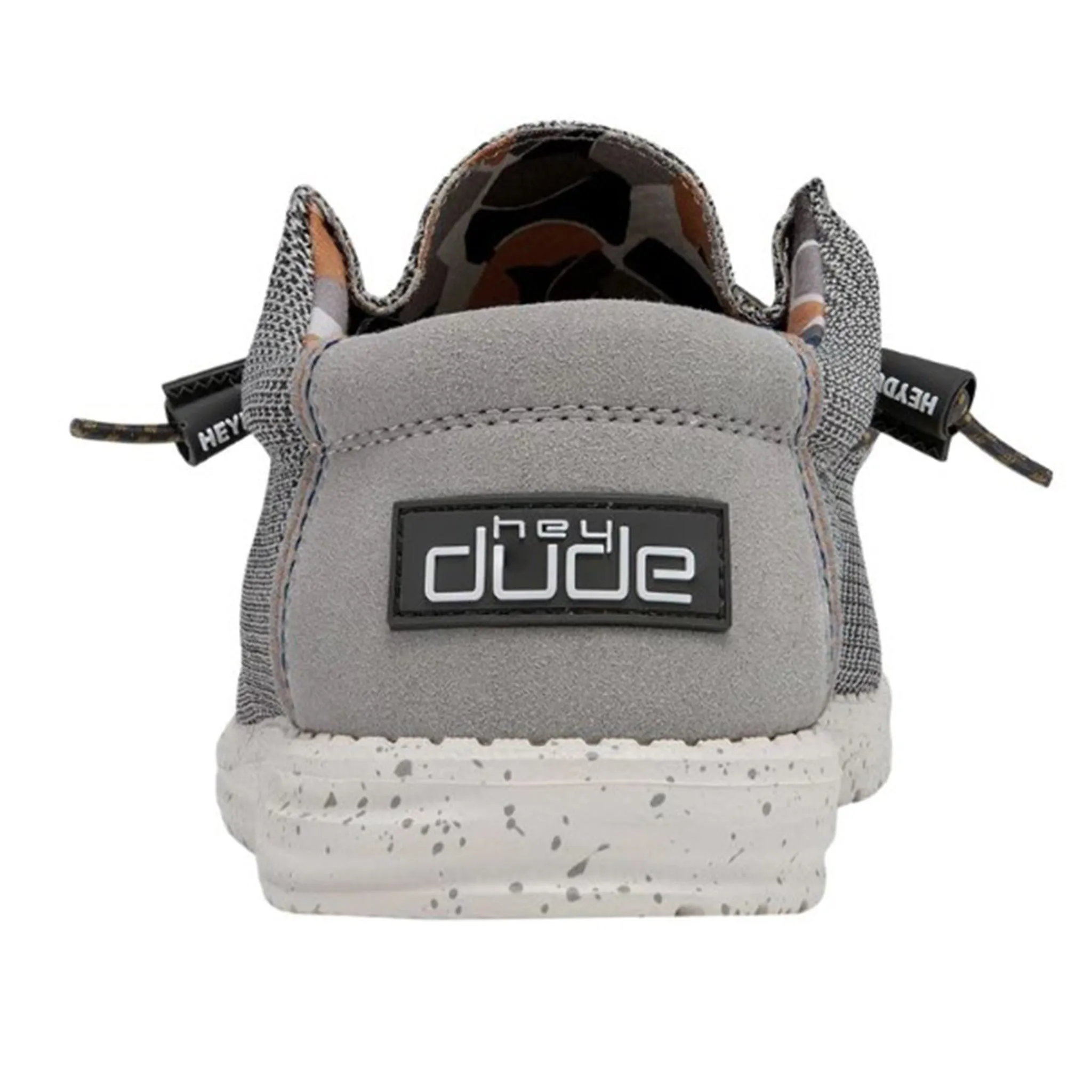 Hey Dude Men's Wally Sox Asphalt