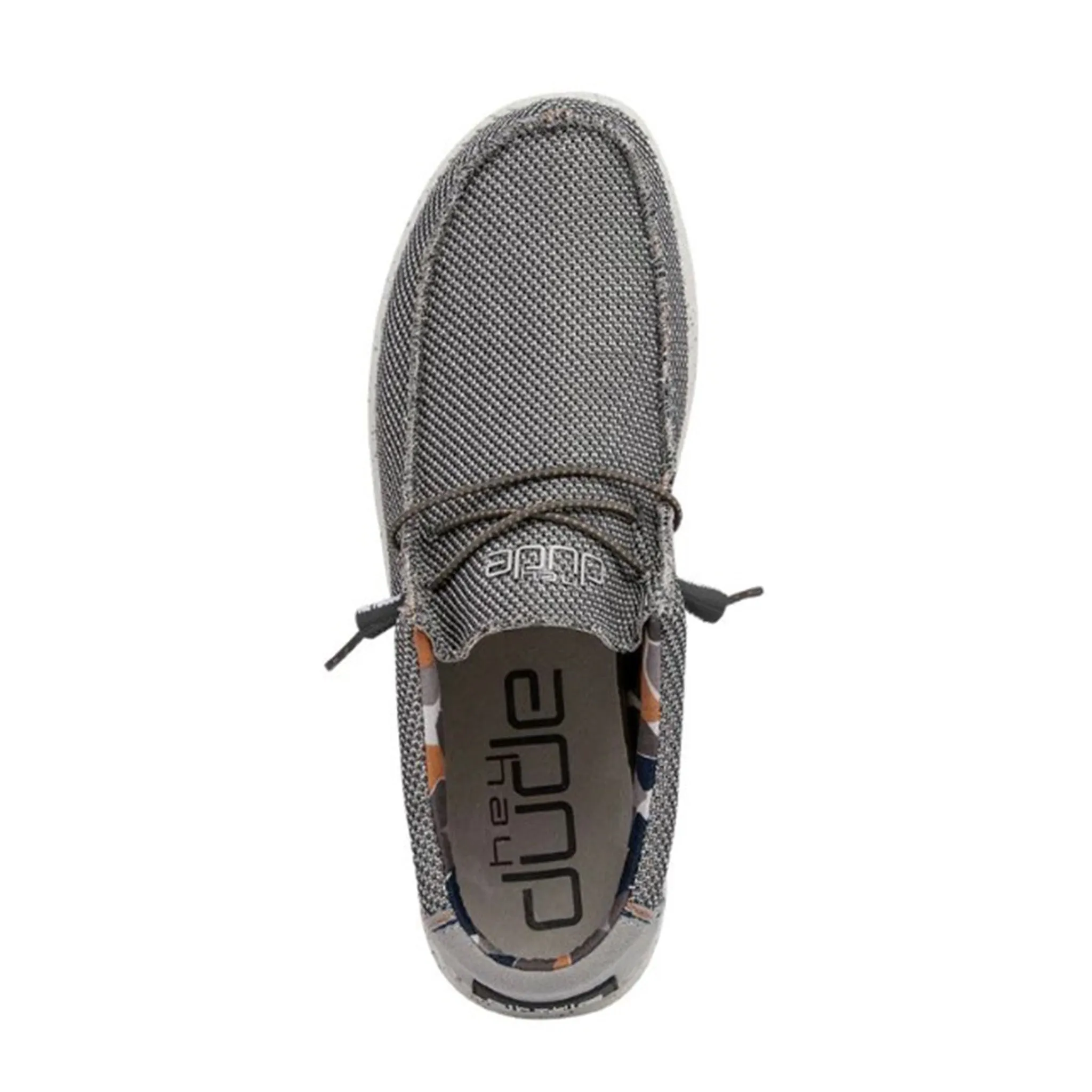 Hey Dude Men's Wally Sox Asphalt