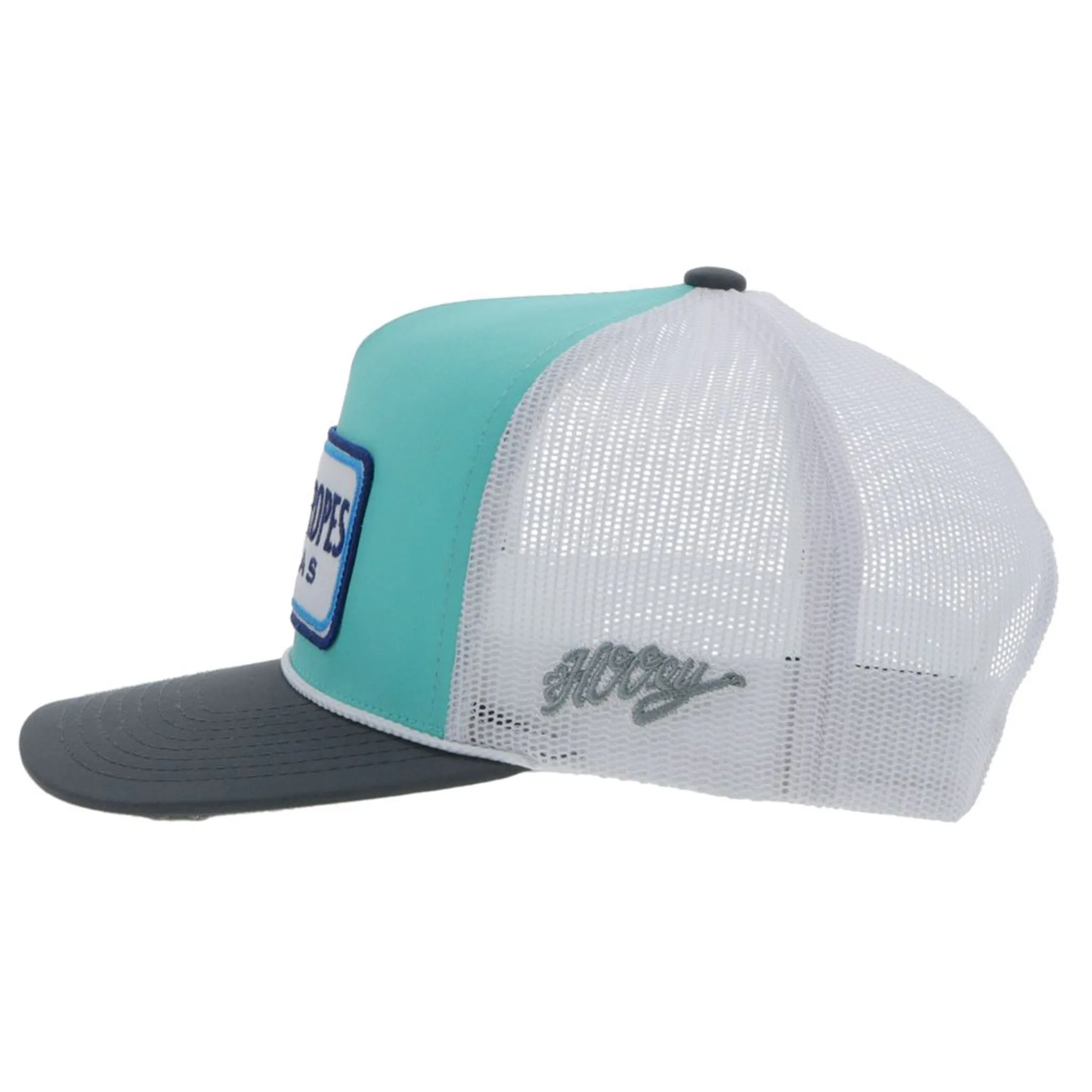 Hooey Cactus Ropes Mint & White Cap