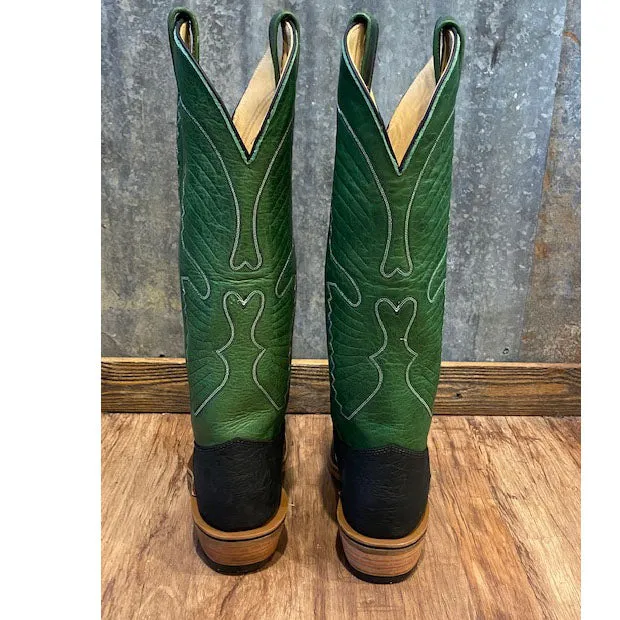 Olathe Black and Jade Hippo Boots