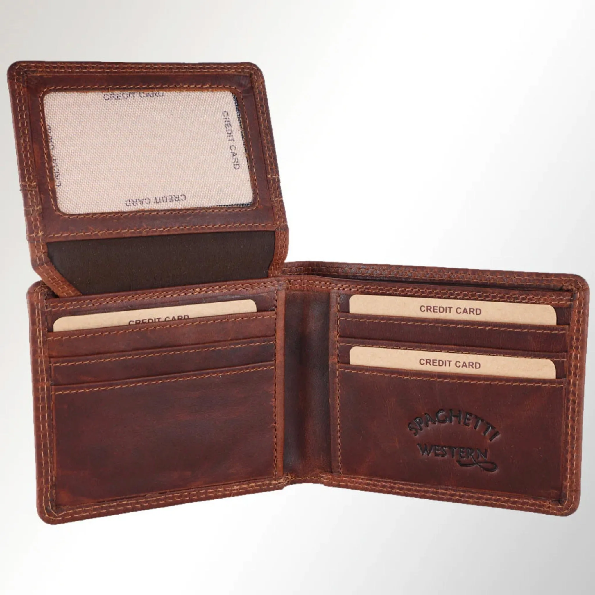 Spaghetti Western Dark Brown Wallet