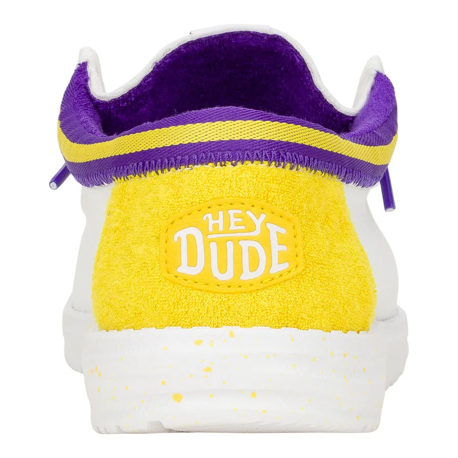 Wally Varsity Jersey - White Yellow