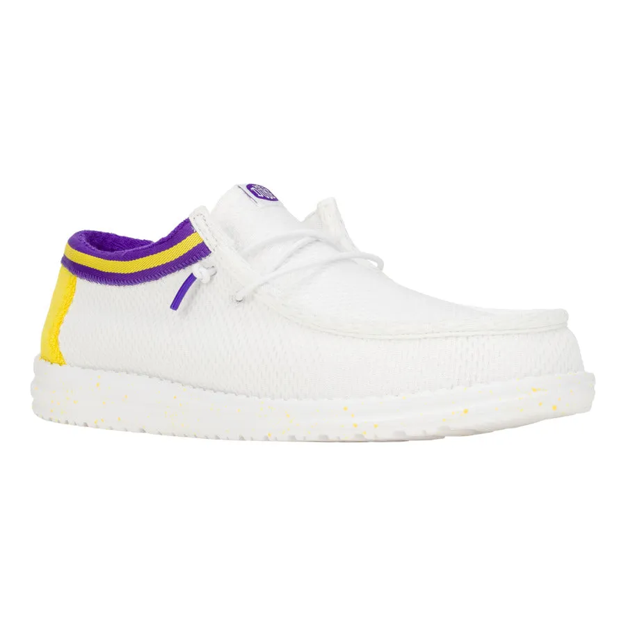 Wally Varsity Jersey - White Yellow