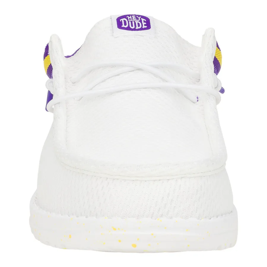 Wally Varsity Jersey - White Yellow