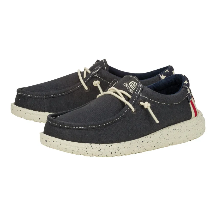 Wally Youth Americana - Navy/White