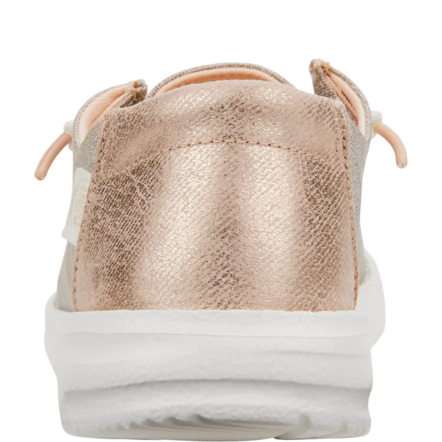Wendy Metallic Sparkle - Rose Gold