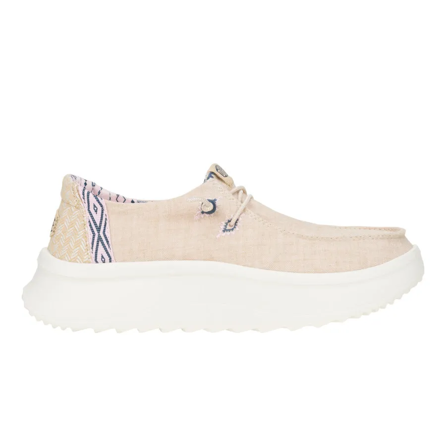 Wendy Peak Chambray Woven - Tan