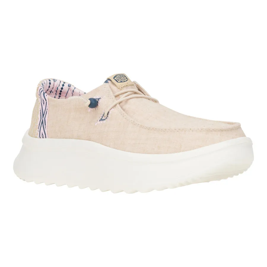 Wendy Peak Chambray Woven - Tan