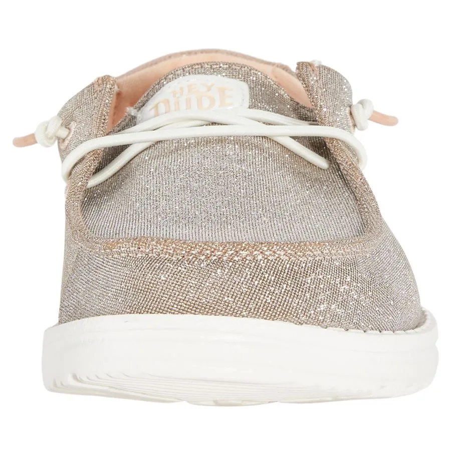 Wendy Toddler Metallic Sparkle - Rose Gold