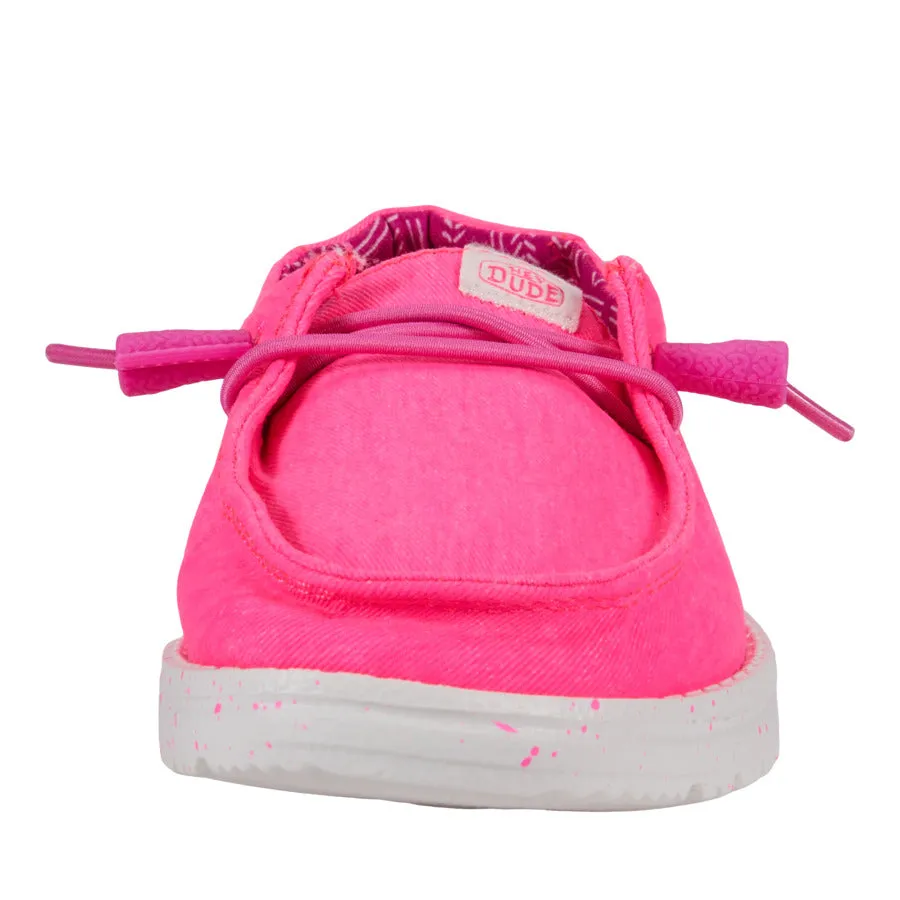 Wendy Youth Stretch Canvas - Neon Pink