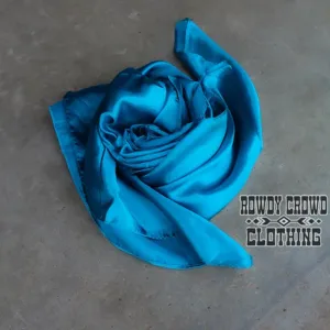Wynonna Turquoise Wild Rag